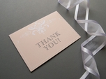 beautiful vintage thank you note