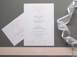 beautiful vintage wedding invitation wrapper