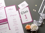 charming beautiful wedding program