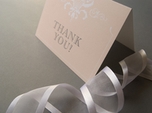 charming chic thank you note