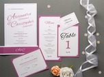 charming chic wedding table number