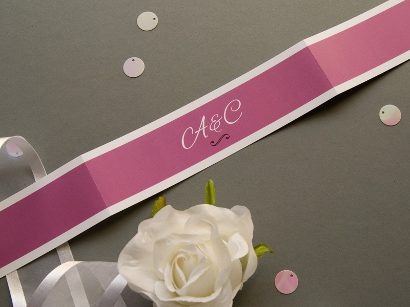 charming elegant wedding invitation wrapper