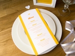 charming romantic wedding place setting