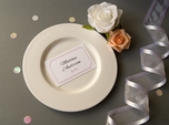 elegant modern wedding place card