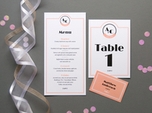 refined chic wedding menu