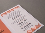 sweet elegant wedding invitation set