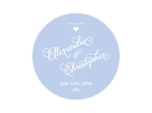 wedding save the date drink coaster